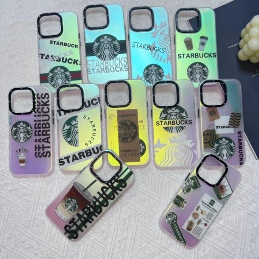 3D Starbucks Mobile Phone Case for iPhone 14 Pro Stylish Back Cover Onezeros.in