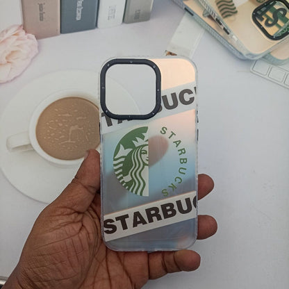 3D Starbucks Mobile Phone Case for iPhone 14 Pro Stylish Back Cover 5 Onezeros.in