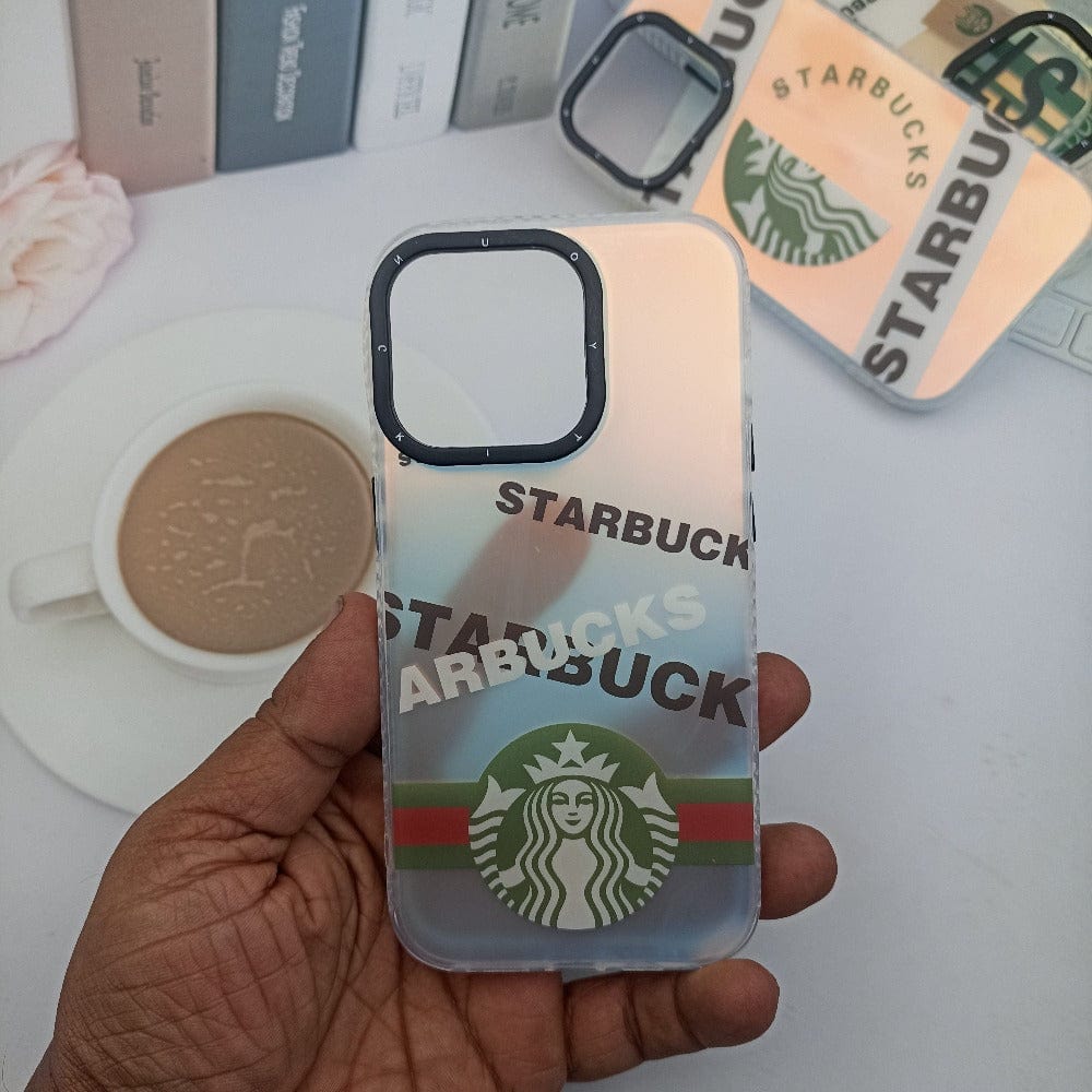 3D Starbucks Mobile Phone Case for iPhone 14 Pro Stylish Back Cover 4 Onezeros.in