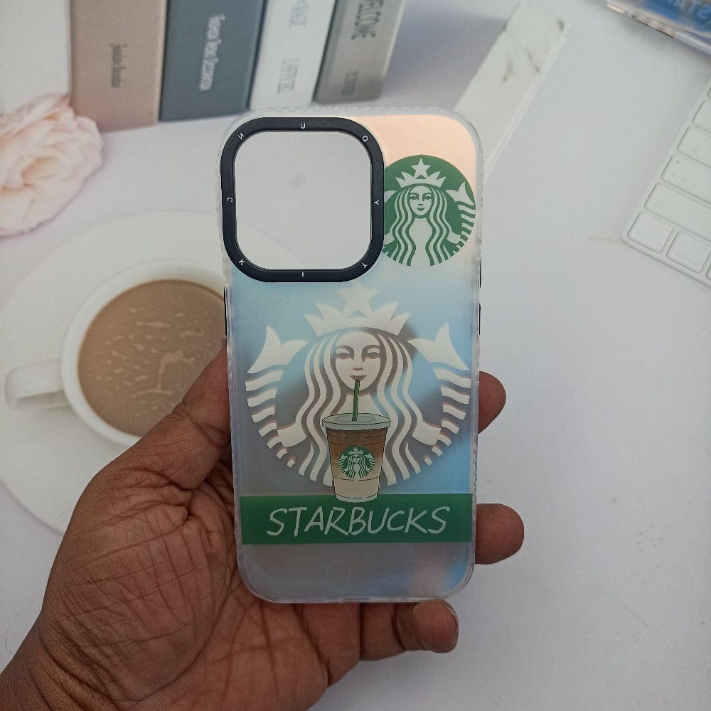 3D Starbucks Mobile Phone Case for iPhone 14 Pro Stylish Back Cover 9 Onezeros.in