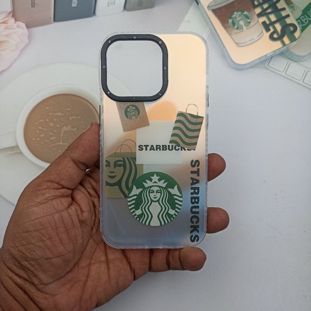 3D Starbucks Mobile Phone Case for iPhone 14 Pro Stylish Back Cover 6 Onezeros.in