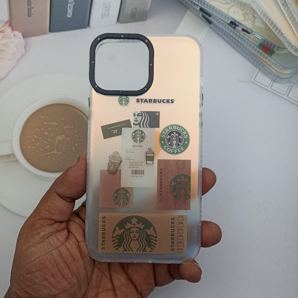 3D Starbucks Phone Case for iPhone 13 Pro Max Stylish Back Cover 3 Onezeros.in