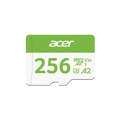 Acer MSC300 MicroSD Memory Card 256 GB Onezeros.in