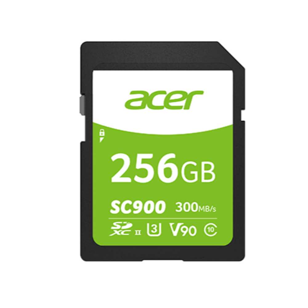 Acer SC900 Super Speed 4K SD Card 256 GB Onezeros.in