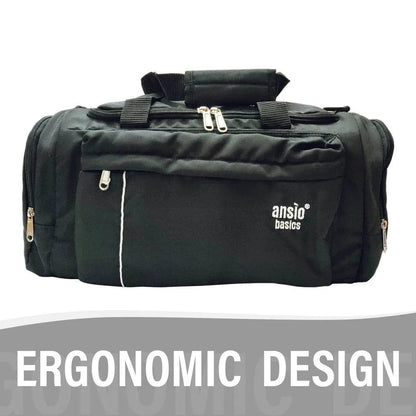 Ansio Luggage bag (Black) Black Onezeros.in