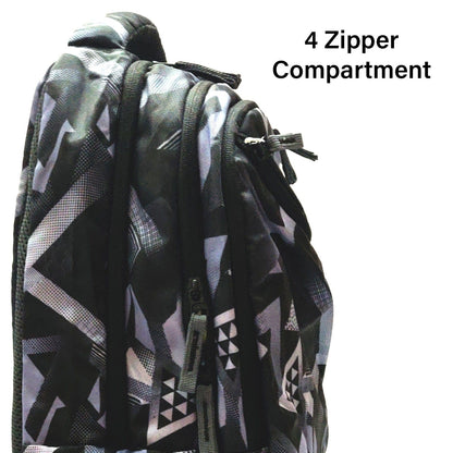 ANSIO School/College Backpack with 4 Compartments Onezeros.in