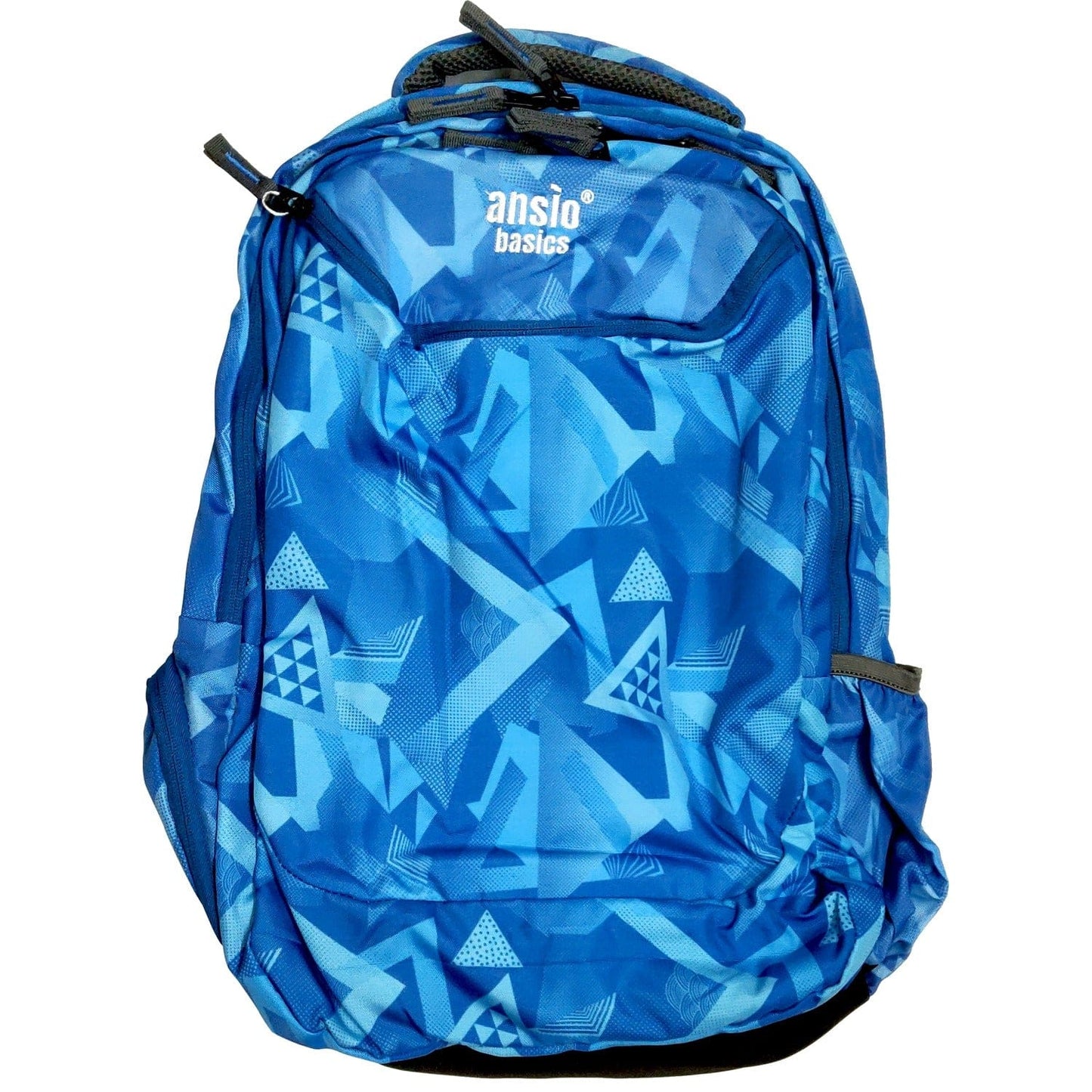 ANSIO School/College Backpack with 4 Compartments Blue Onezeros.in