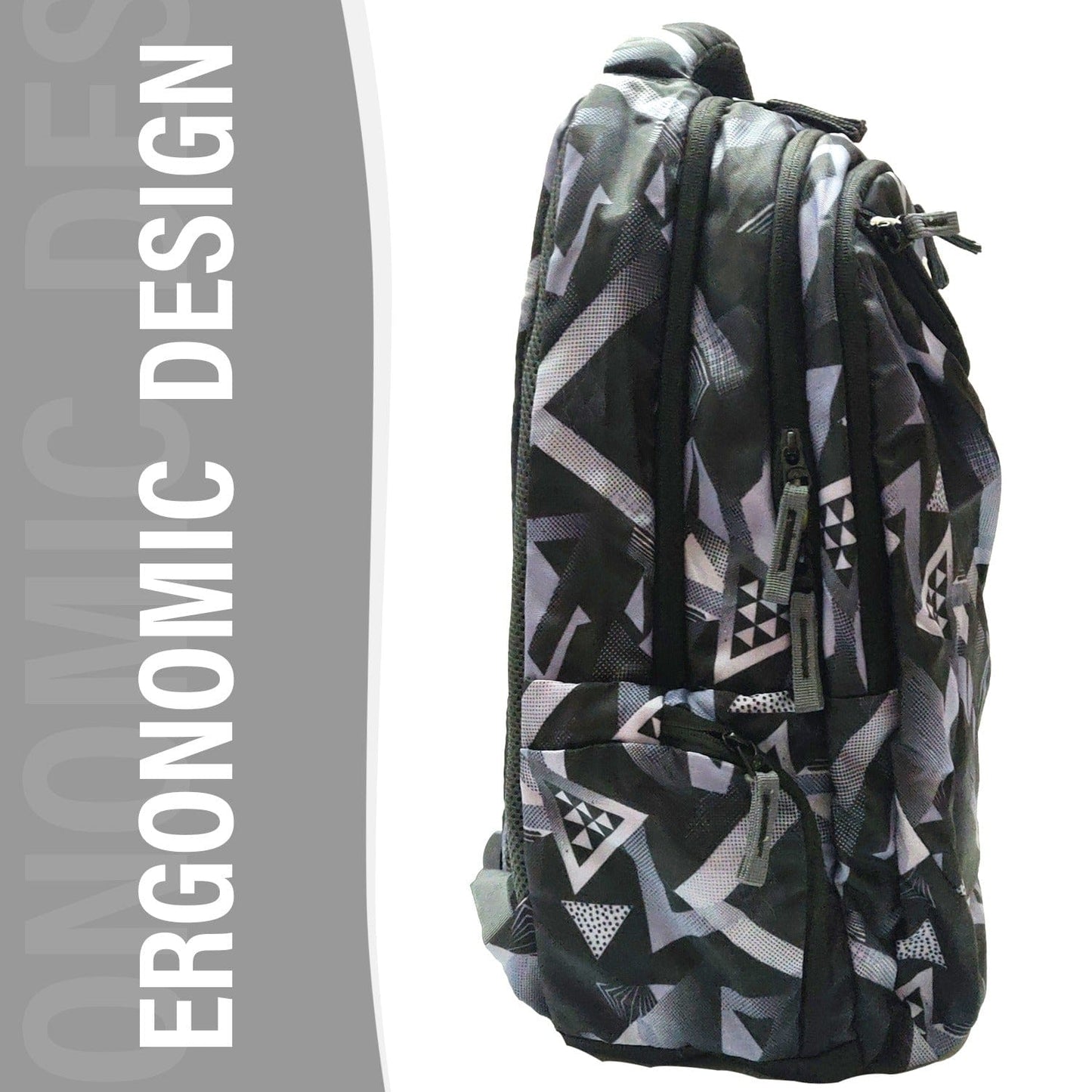 ANSIO School/College Backpack with 4 Compartments Onezeros.in