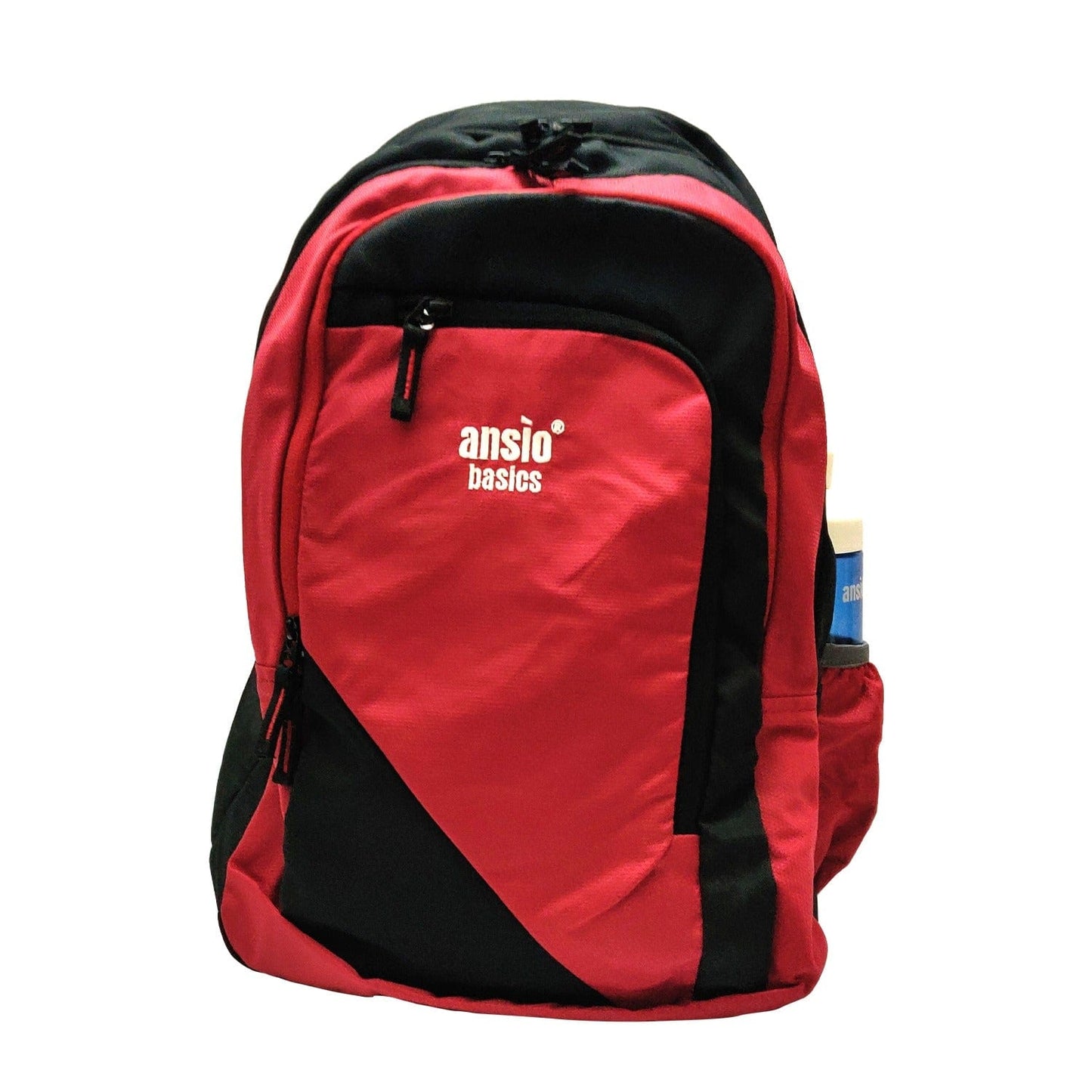 ANSIO School/College Pack with 4 Compartments Red Onezeros.in