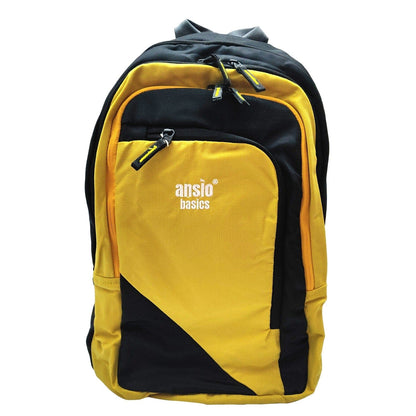 ANSIO School/College Pack with 4 Compartments Yellow Onezeros.in