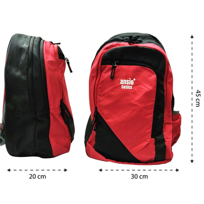 ANSIO School/College Pack with 4 Compartments Onezeros.in