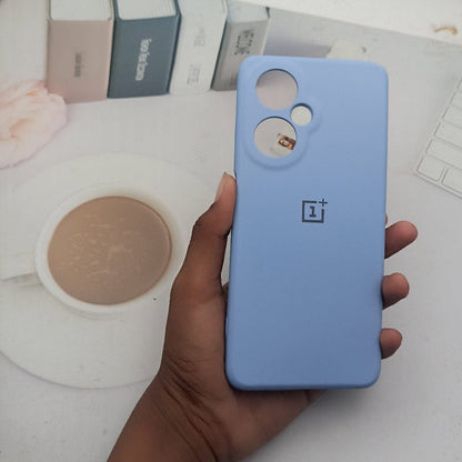 Brand Logo Phone Case For Oneplus Nord CE 3 Lite 5G Back Cover Blue Onezeros.in