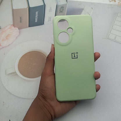 Brand Logo Phone Case For Oneplus Nord CE 3 Lite 5G Back Cover Mint Green Onezeros.in