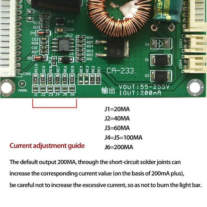 CA-233 Single Coil Universal Backlight Inverter Board 32-60 inch LED TV Onezeros.in