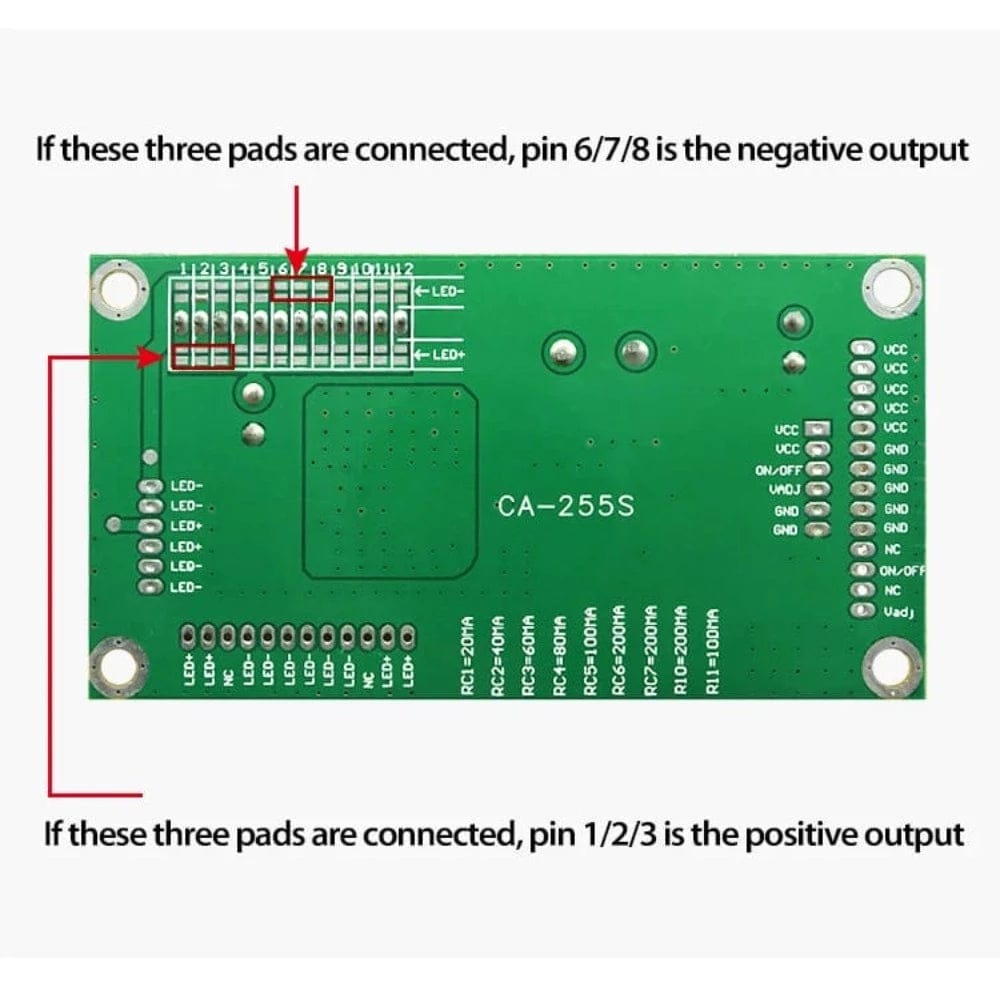 CA-255S Single Coil Universal Backlight Inverter Board 10-48 inch LED TV Onezeros.in