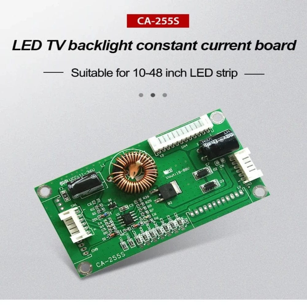 CA-255S Single Coil Universal Backlight Inverter Board 10-48 inch LED TV Onezeros.in