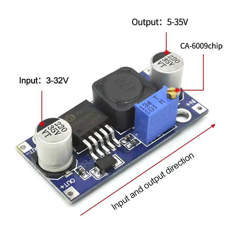 CA-6009 DC-DC Step Up Booster Power Supply Module Onezeros.in