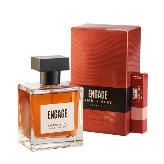 Engage Amber Hues Perfume for Men Long Lasting Smell Onezeros.in