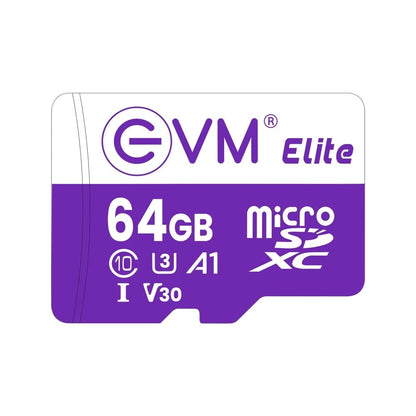 EVM Elite MicroSD XC Class 10 Memory Card 64 GB EVM