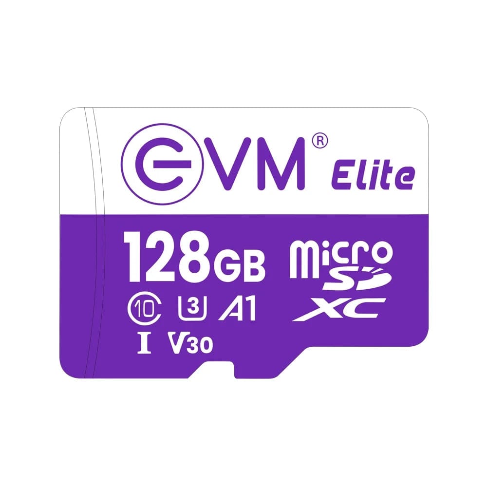 EVM Elite MicroSD XC Class 10 Memory Card 128 GB EVM