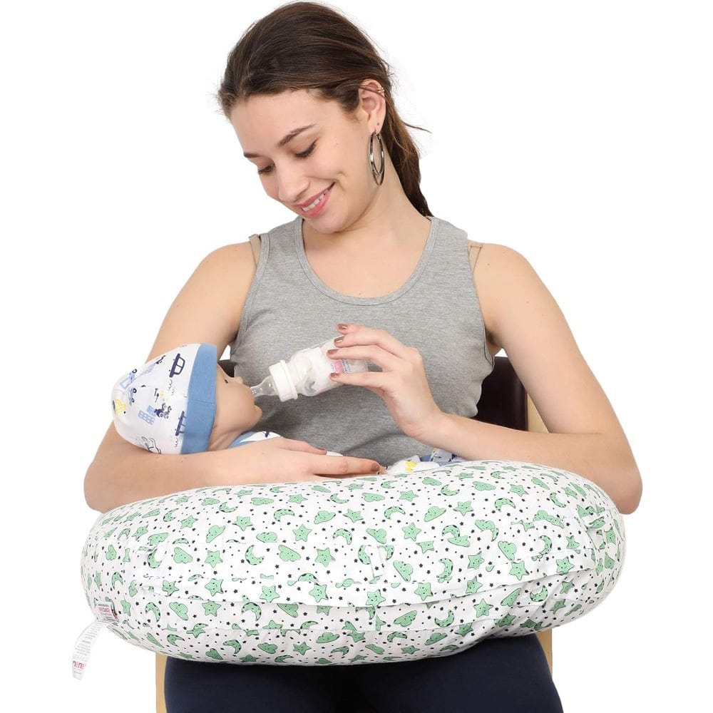 Feeding Pillow for New Generation Mammas Mint Green Onezeros.in