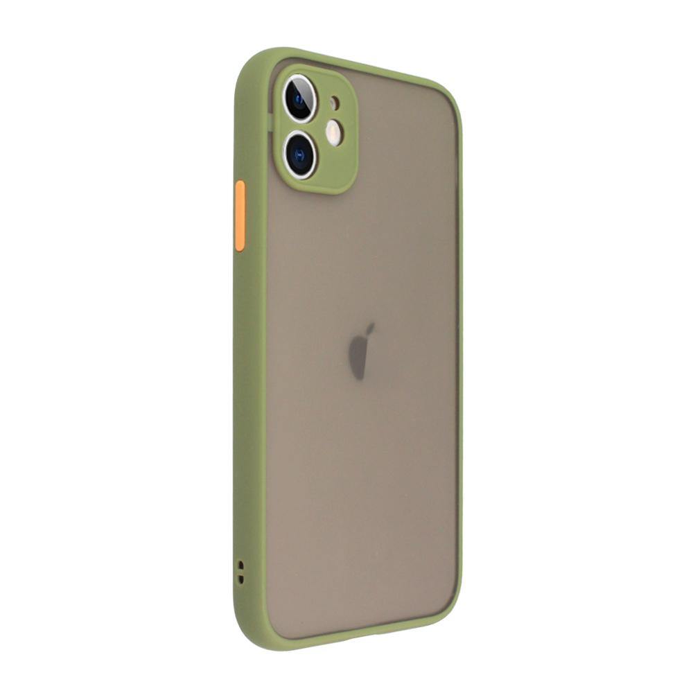 Frosted Smoke Case for OnePlus 6 Back Cover Army Green Onezeros.in