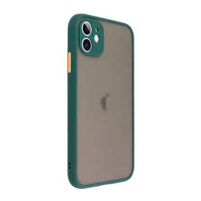 Frosted Smoke Cover for OPPO A16K Camera Protection Phone Case Dark Green Onezeros.in