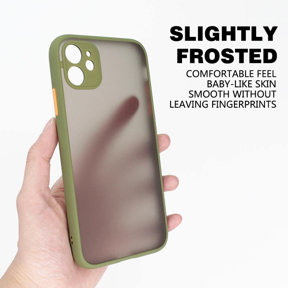 Frosted Smoke Cover for OPPO A16 Camera Protection Phone Case Onezeros.in