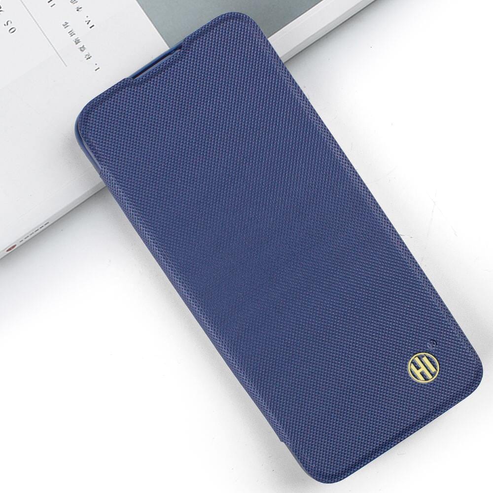 Hi Case Caidea Slim Flip Cover For OPPO F15 Phone Case Blue Onezeros.in