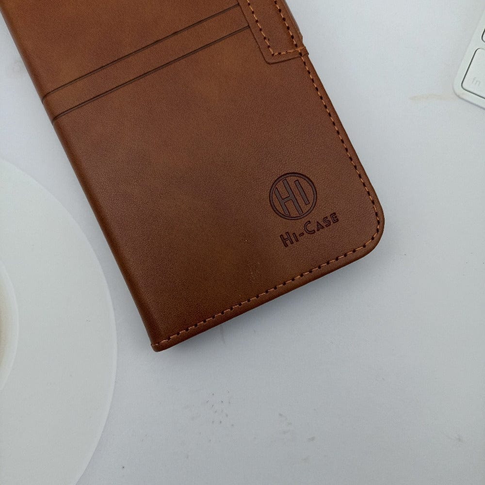 Hi Case Life Style Leather flip Cover for Vivo V27 Phone Case Onezeros.in