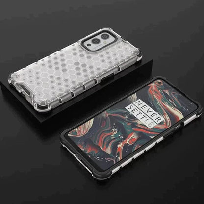 Honeycomb Design Phone Case for iQOO Z3 5G Back Cover White Onezeros.in