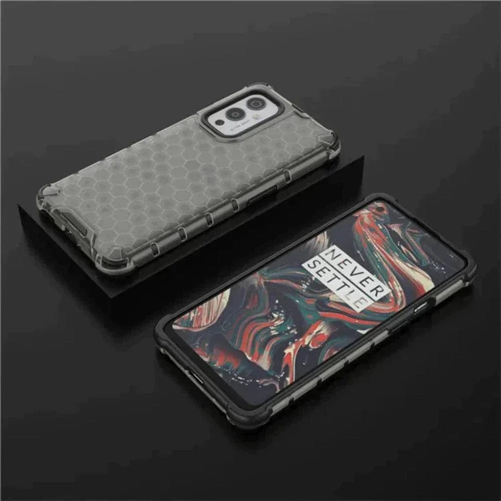 Honeycomb Design Phone Case for OnePlus Nord 2 Grey Onezeros.in