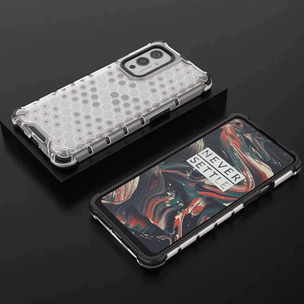 Honeycomb Design Phone Case for OnePlus Nord CE 3 Lite White Onezeros.in