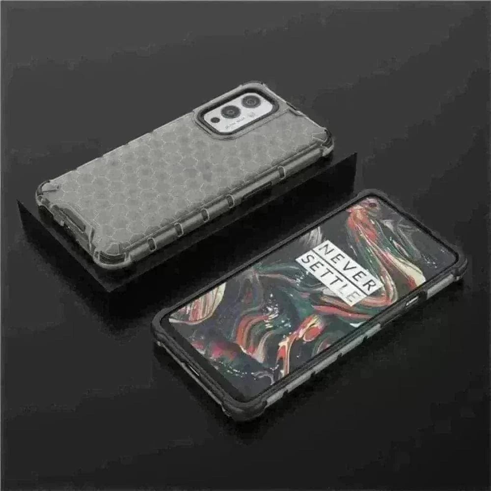 Honeycomb Design Phone Case for POCO M3 Grey Onezeros.in