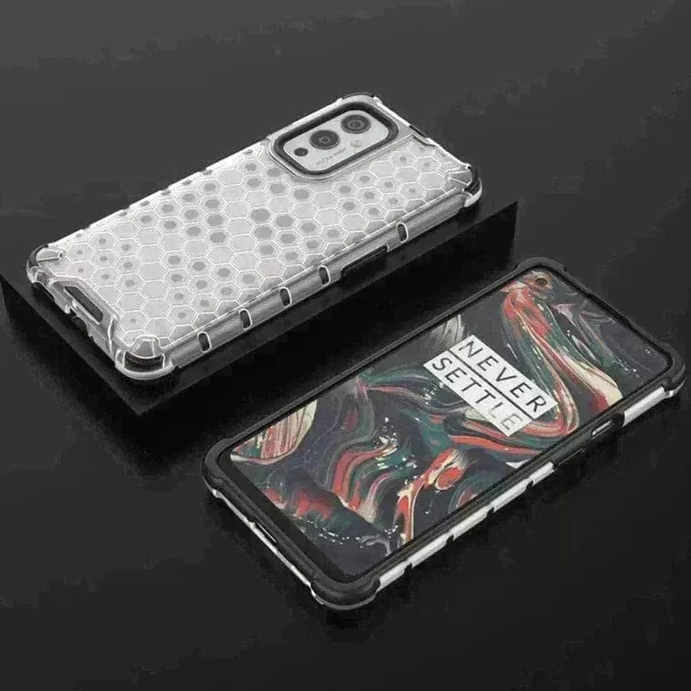 Honeycomb Design Phone Case for Redmi Note 13 5G White Onezeros.in