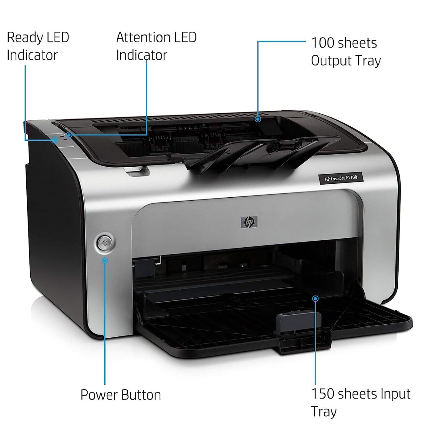 HP LaserJet Pro P1108 Printer Onezeros.in