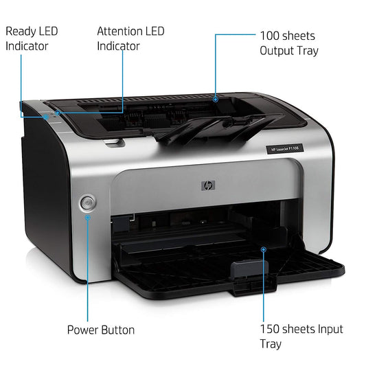 HP LaserJet Pro P1108 Printer Printers & Cartridges