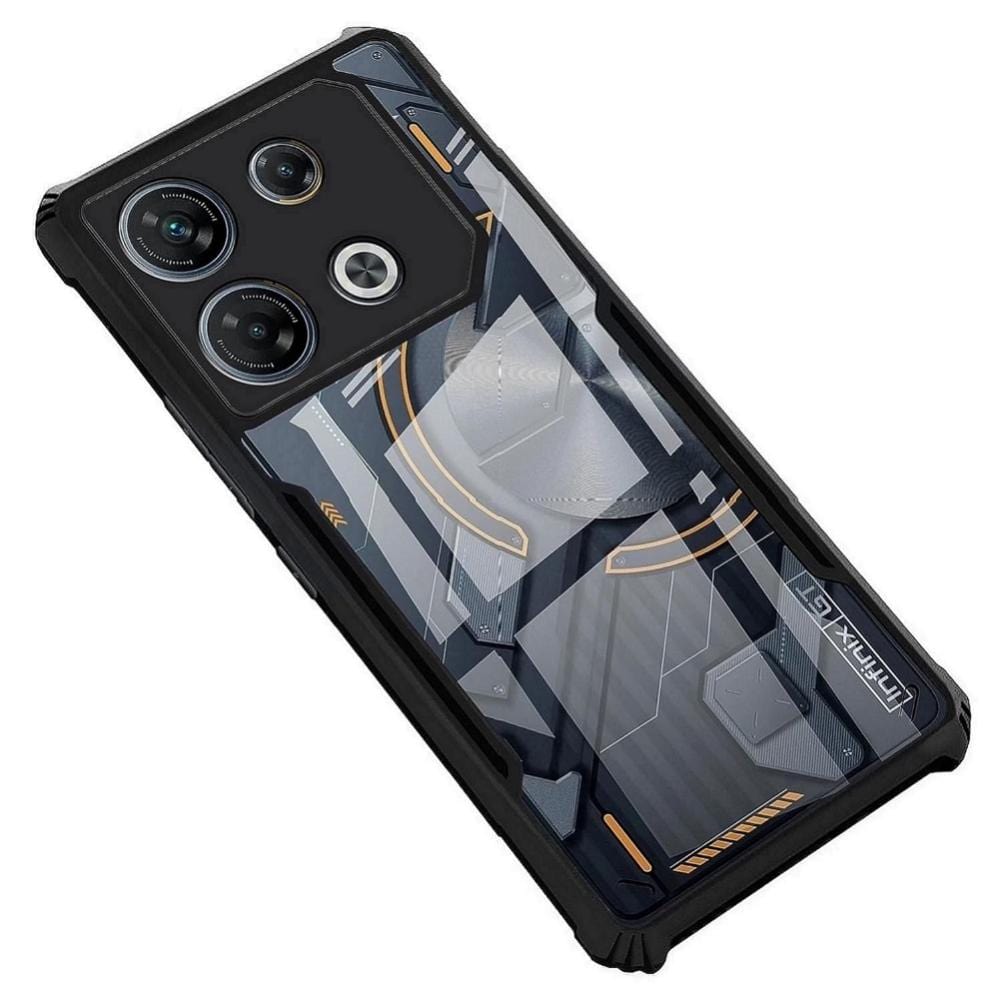 Hybrid Slim Transparent Phone Case For Infinix GT 10 Pro Back Cover Onezeros.in