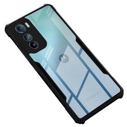 Hybrid Slim Transparent Phone Case For Moto Edge 30 Back Cover Onezeros.in