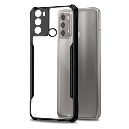 Hybrid Slim Transparent Phone Case For Moto G60 Back Cover Onezeros.in