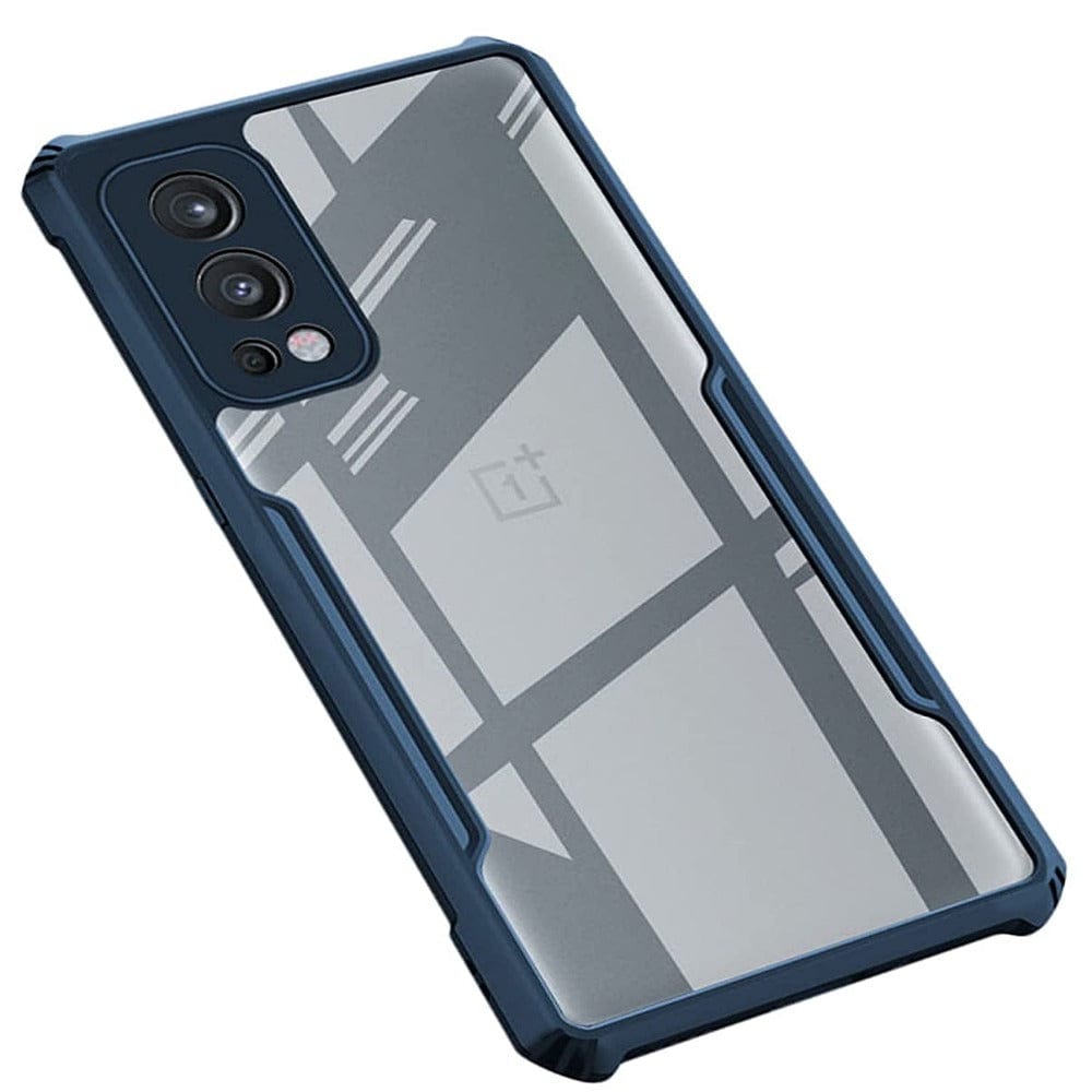 Hybrid Slim Transparent Phone Case For OnePlus Nord 2 5G Back Cover Onezeros.in