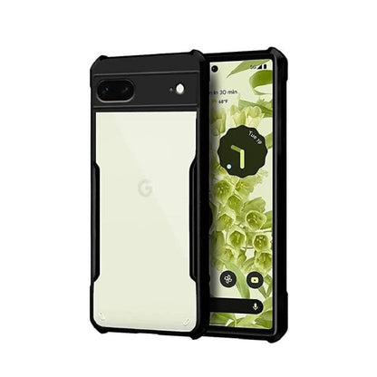 Hybrid Slim Transparent Phone Case For Pixel 7 Back Cover Onezeros.in