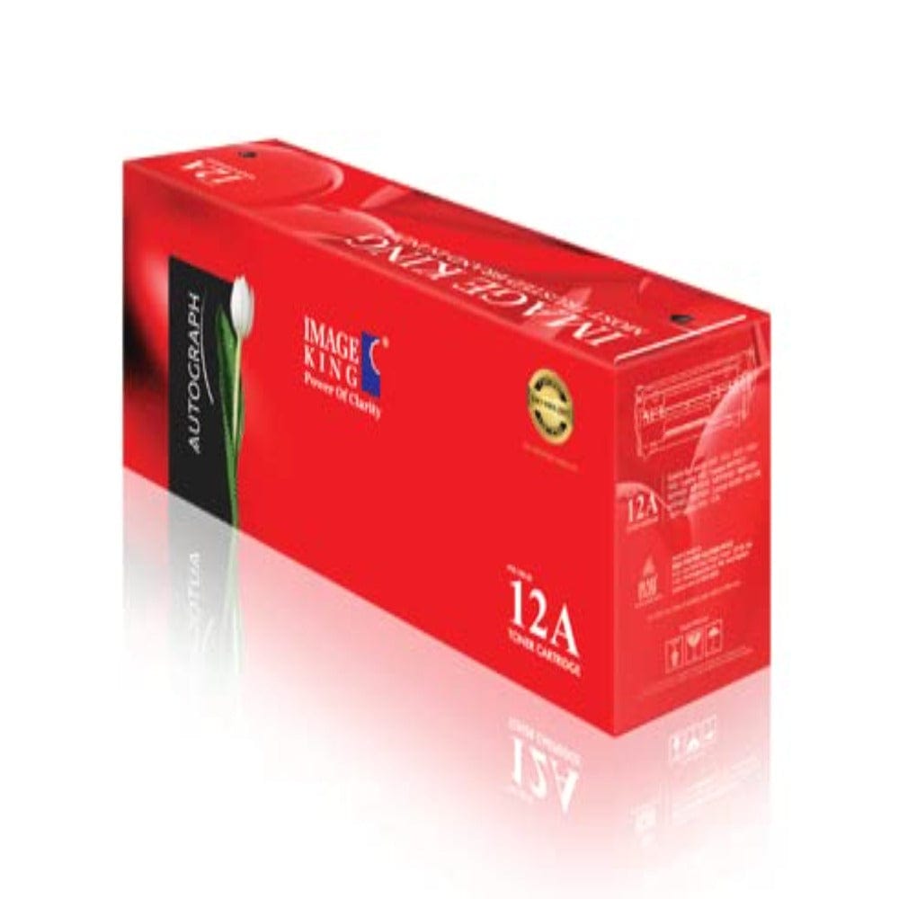 Image King Autograph Compatible for HP 12A Toner Cartridge Onezeros.in