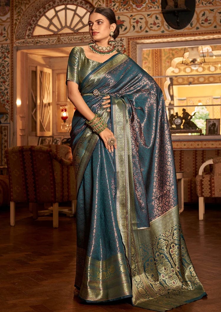 Kanchipuram Pattu Silk Saree Onezeros.in