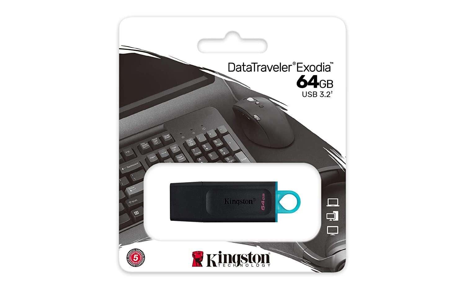 Kingston 64 GB Data Traveler Exodia USB flash drive Maruthi Marketing