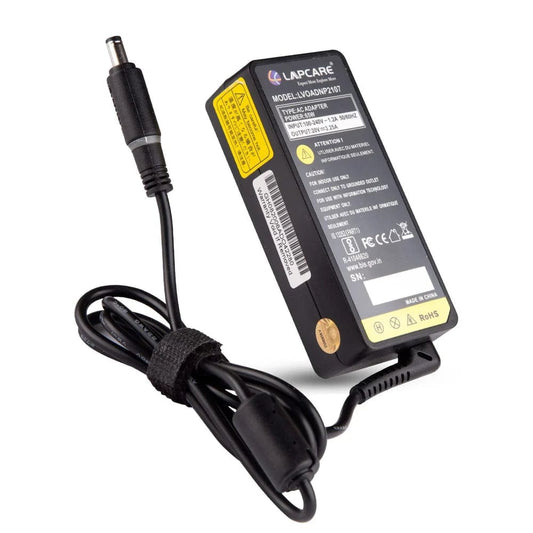 Lapcare Adapter fo Lenovo Y series 20V 3.25A 65w Laptop Charger Onezeros.in