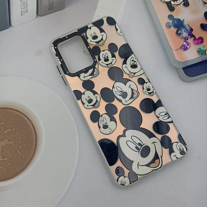 Micky Mouse Cartoon Print Phone Cover for Moto G73 5G Case 8 Onezeros.in