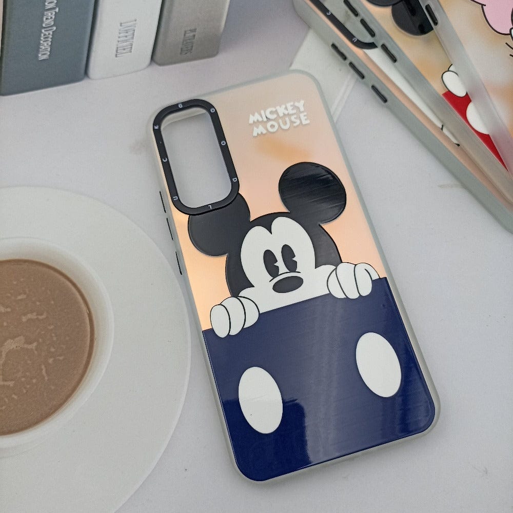 Micky Mouse Cartoon Print Phone Cover for Samsung A34 5G Case 4 Onezeros.in