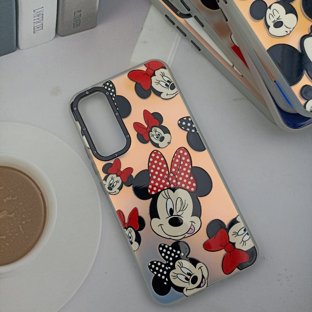 Micky Mouse Cartoon Print Phone Cover for Samsung A34 5G Case 1 Onezeros.in