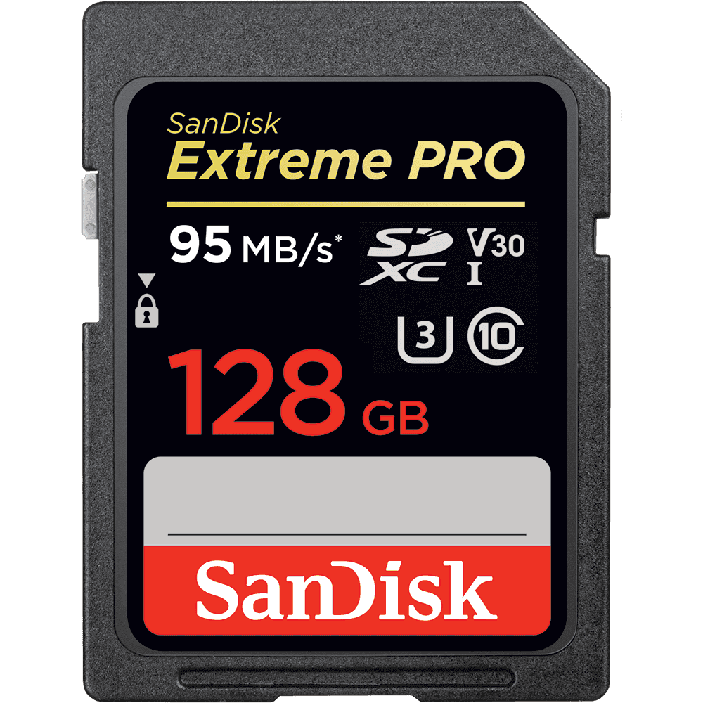 SanDisk Extreme PRO SDHC and SDXC UHS-I Cards 128 GB Onezeros.in